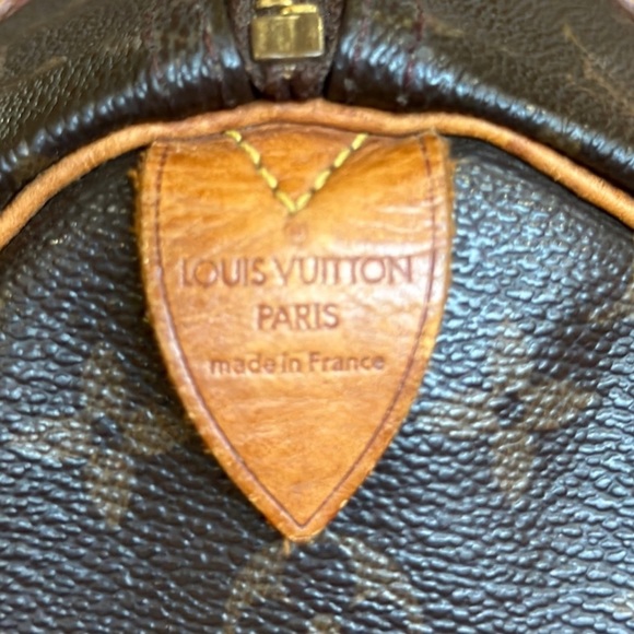 AUTHENTIC Louis Vuitton Speedy 35 bag/purse - Picture 4 of 9